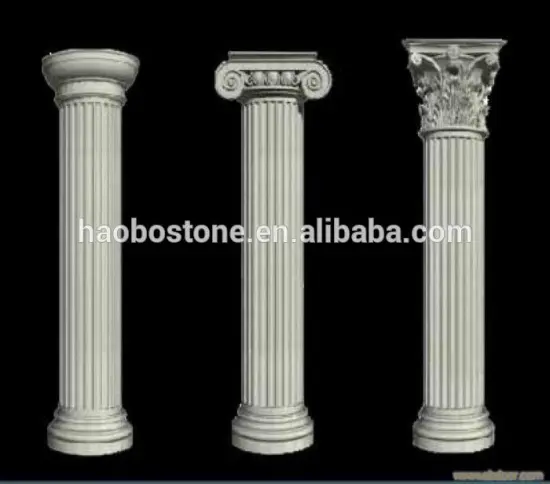 Wholesale Natural Granite Roman Column Capital