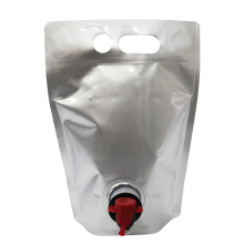 Aluminum Spout Bag For Wine Packaging