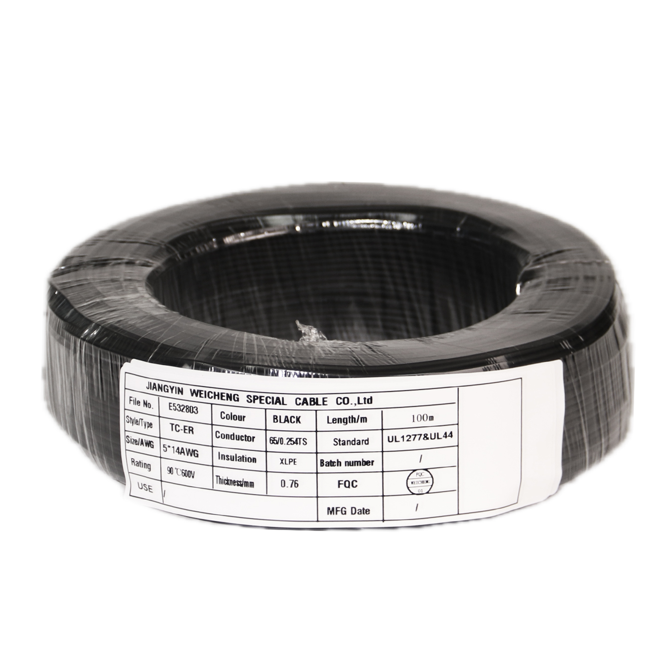 TC-ER类型电缆电源和控制托盘电缆