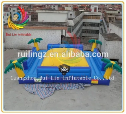 Ruilin inflatable jumping mountain,inflatable soft mountain for fun
