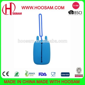 New design silicone keybag with cute shape for promotion gifts