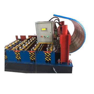 Hydraulic curving roof forming machine