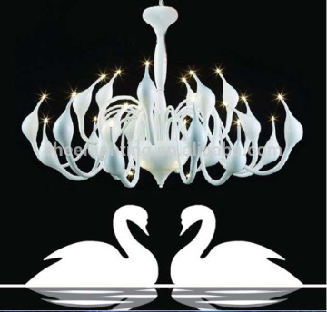 Modern Swan chandelier Swan Table Lamp Swan Floor Lamp