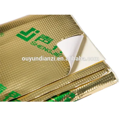 car door adhesive butyl sound deadening material sound insulation materials