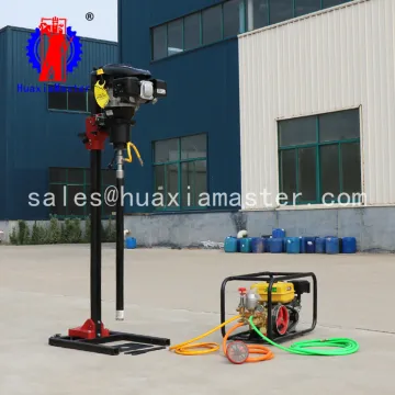 BXZ-2L stand vertical backpack core drilling rig 360 drilling machine