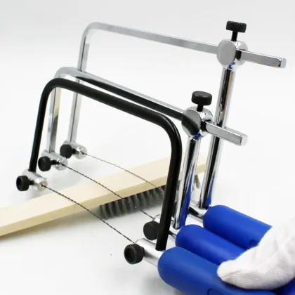 12PC DIY Woodworking Saw Scroll Blades Coping Metal Tool 130mm Scroll Saw Saw Blades Size Choice #1-#8