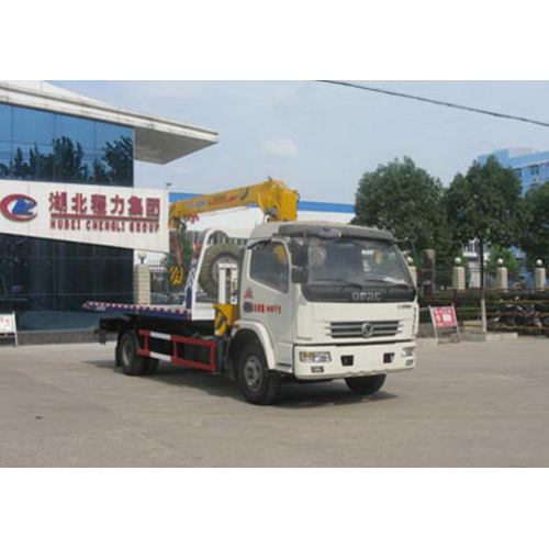 Hydraulic DONGFENG Wrecker Crane Truck For Sale