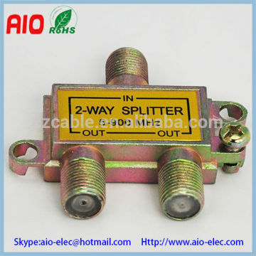 5 to 900MHz 2 way splitter for CATV antenna