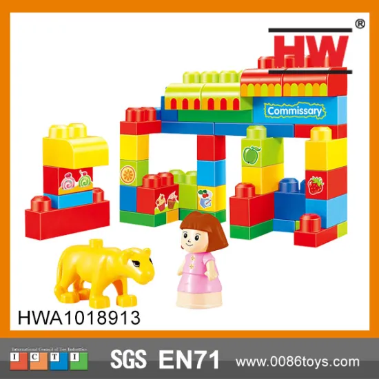 Hot Sale 41PCS Plastic Kids Educatinal Big Blocks Toys