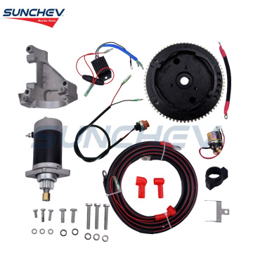 SUNCHEV Electric Starter Kit For Yamaha 9.9hp(4 Stroke)