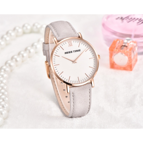 stylish stainless steel case back japan movt girls watch