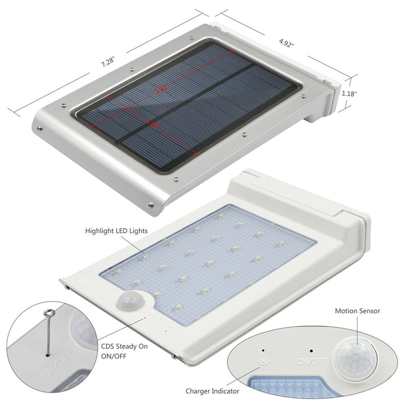 SI-SL025 solar sensor walltype lighting