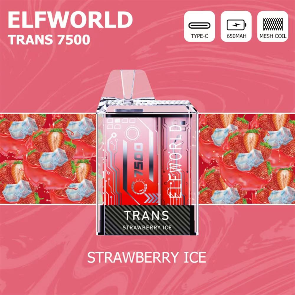 Elf World Trans 7500 Disposable Vape Europe