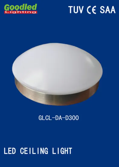 Energy Saving Round Surface Mounted Led Ceiling Light 15w 300x110mm Warm White