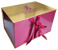 उच्च गुणवत्ता अनुकूलन गुलाबी रंग महिला जूता बॉक्स