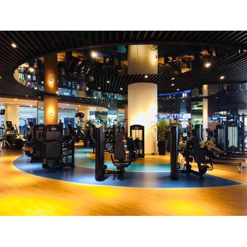 Paquete de equipo de gimnasio comercial de hotel de 120㎡