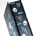 Customized hardcover book with embossed cover