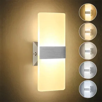 Hotel Villa Garden Linear Long Strip Wall Sconce: An Elegant Indoor Lighting Fixture and Outdoor Wall Light for Your Home