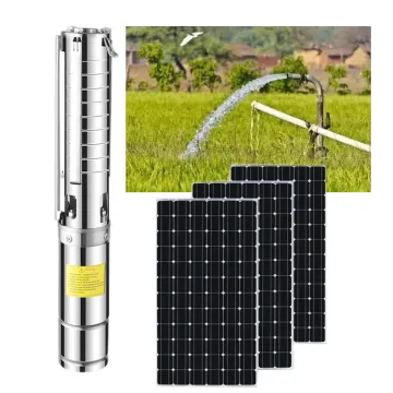 1.5HP to 2HP Solar Water Pump Kit: Smart Submersible DC Pump for Deep Well Applications