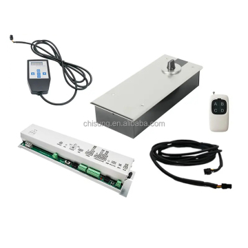 Automated Floor Spring Swing Door Operator for Glass: Inground Installation