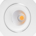 Spotlight di pannocchia in alluminio a led in alluminio con soffitta in alluminio da incasso interno