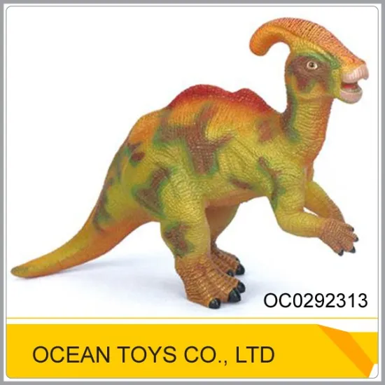 Hot sale big walking soft rubber dinosaur toy for children OC0292313