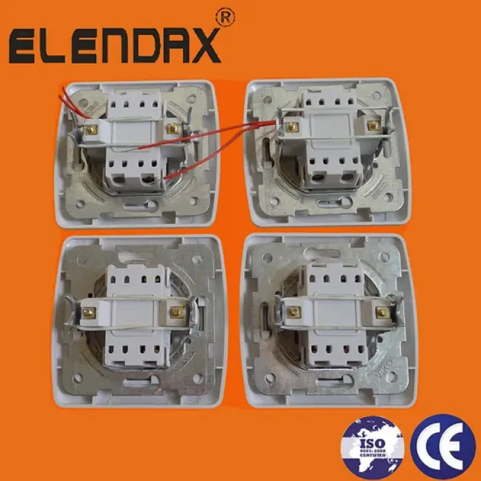 Soket Dinding Flush Mounted Gaya Eropa (Seri F3000)