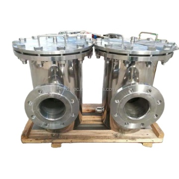 Flange Connected Stainless Steel Basket Filter Drainer Water Seawater Pipline Filtration Factory Price
