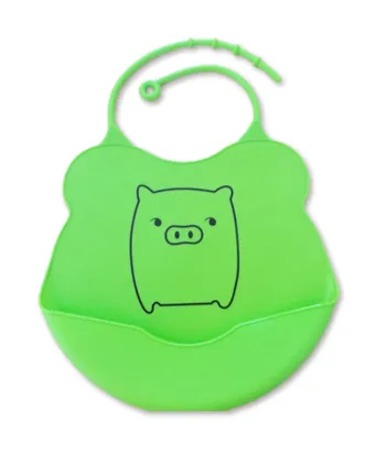 Silicone Safe Rubber Baby Bib