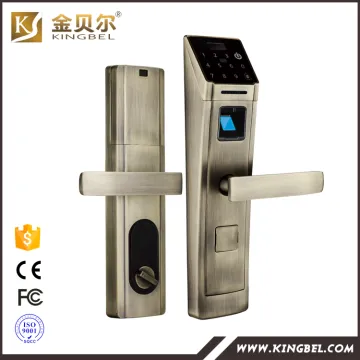 Good electronic smart card fingerprint password key card door lock