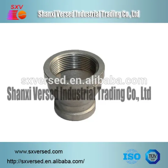 stainless steel reducer coupling casting pipe fittings foundry