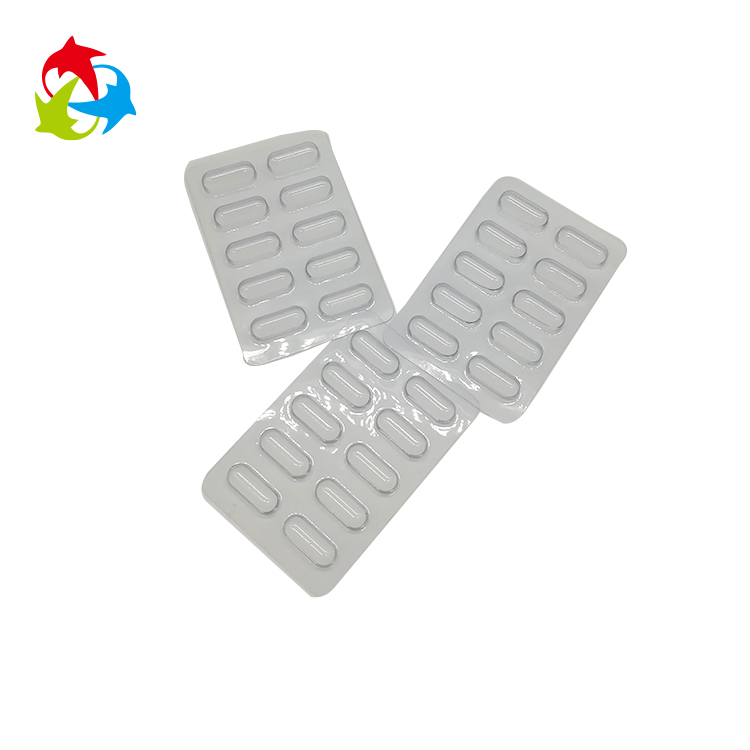 10 holes capsule clear plastic pill blister tray