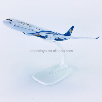 1:300 Scale 20CM Collectible Model Aircraft: Boeing Airbus A330-300 by Oman Air - Perfect for Gifts and Collections
