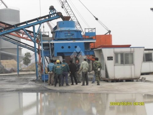 Dong Meng Brand Sand Crushing Plant certified by CE ISO9001:2008 GOST