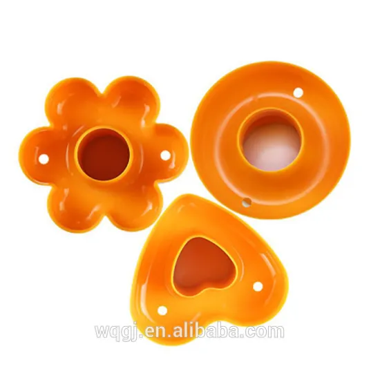 Plastic Heart-shaped&Plum-shaped Donuts Biscuit Baking Mold Cake Mould Doughnut Cutter Mold