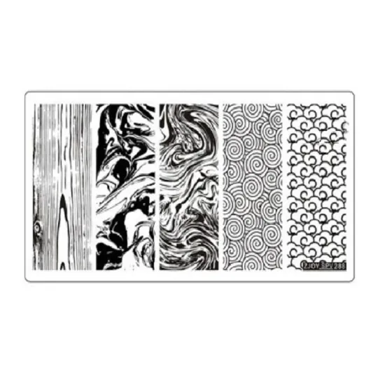 Stylish Nail Art Print Templates and French Manicure Guides