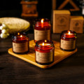 Classic Natural Soy Wax Customized Jar Candle