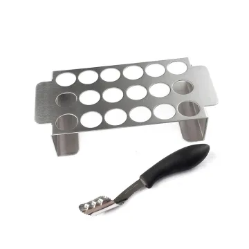 Stainless Steel Chili Grill Rack  BBQ Accessories Chili Grill Rack for outdoor Roasting Chili