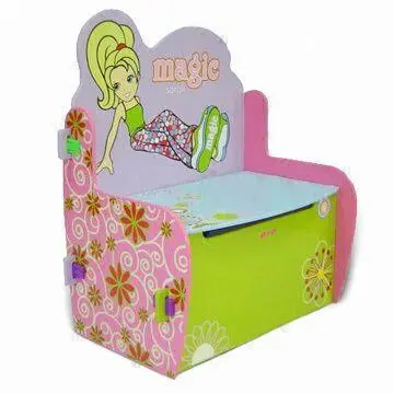Storage Case, Combined with Wood Chair and Table, Measures 65.5 x 40 x 75cm