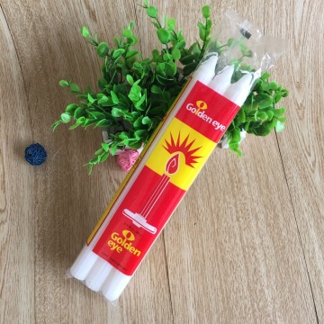 Bougies cannelées à la cire de neige sans flammes Velas