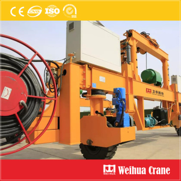 Rubber Tyre Track Laying Machine