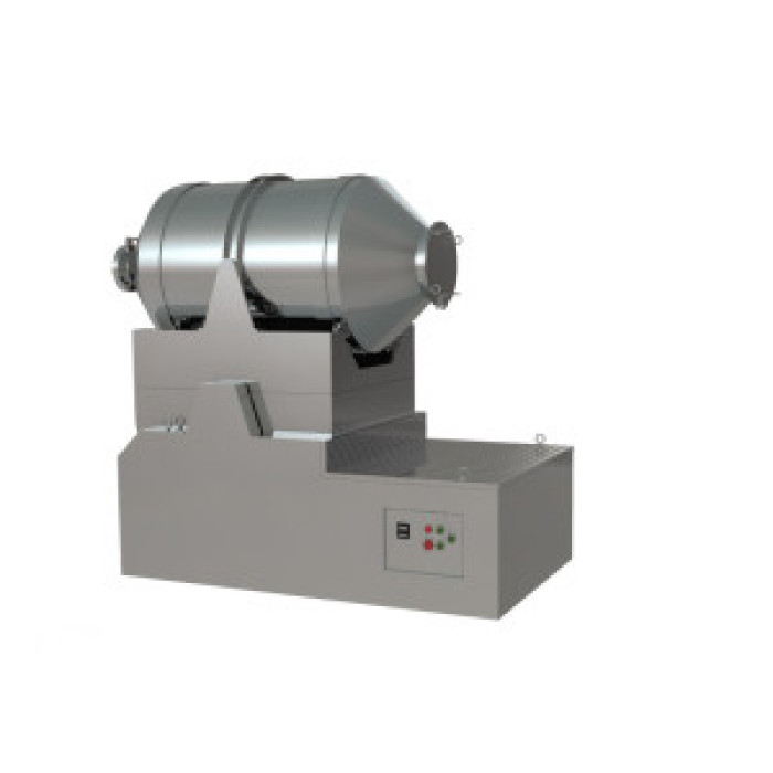 One dimensional food mixer