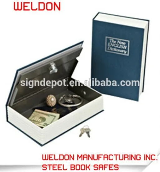 Hidden Secret Diversion Dictionary Book Safe with Combination Lock