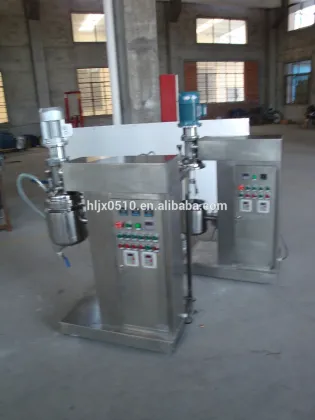 skin care products lab mixing machine