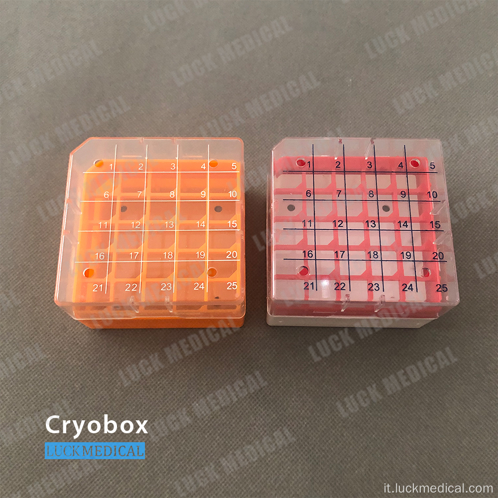 Casella Cryotube per 1,8 ml/2 ml di tubo