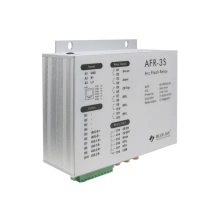 Electric Arc Flash Protection: Blue Jay AFR-3S High-Speed Fault Detection Device for Switchgear