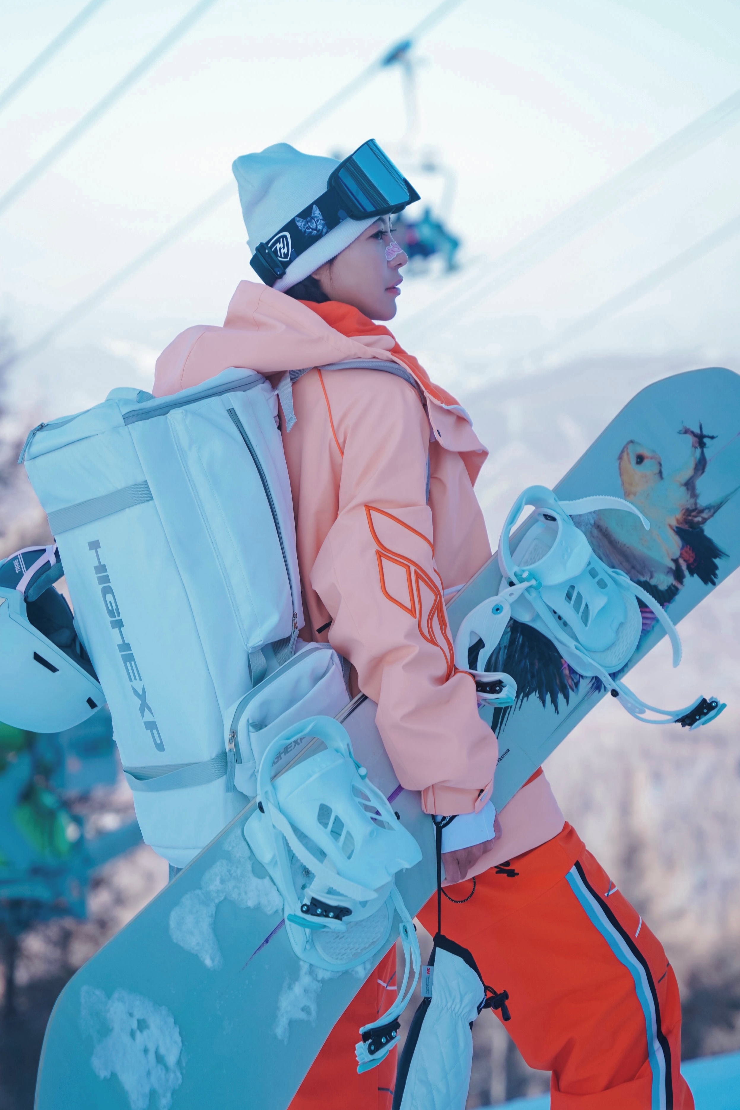 Ski Suit Waterproof Snowboard Jacket Pants