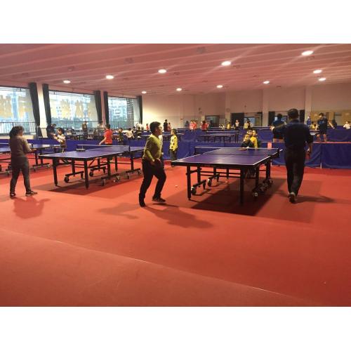 Lantai Pingpong Vinyl Berperakuan ITTF