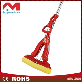 Butterfly shaped water absorption sponge mop