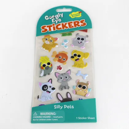 Custom Cartoon Kawaii 3D Eva Foam Puffy Stickers for Scrapbooking